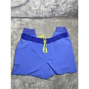 Figs Scrub Jogger Pants Women 3XL Purple Drawstring Technical Collection